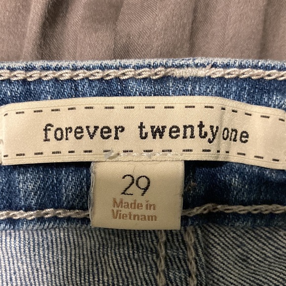 Forever 21 Stretch Skinny Jeans sz 8 /29 - Picture 8 of 13